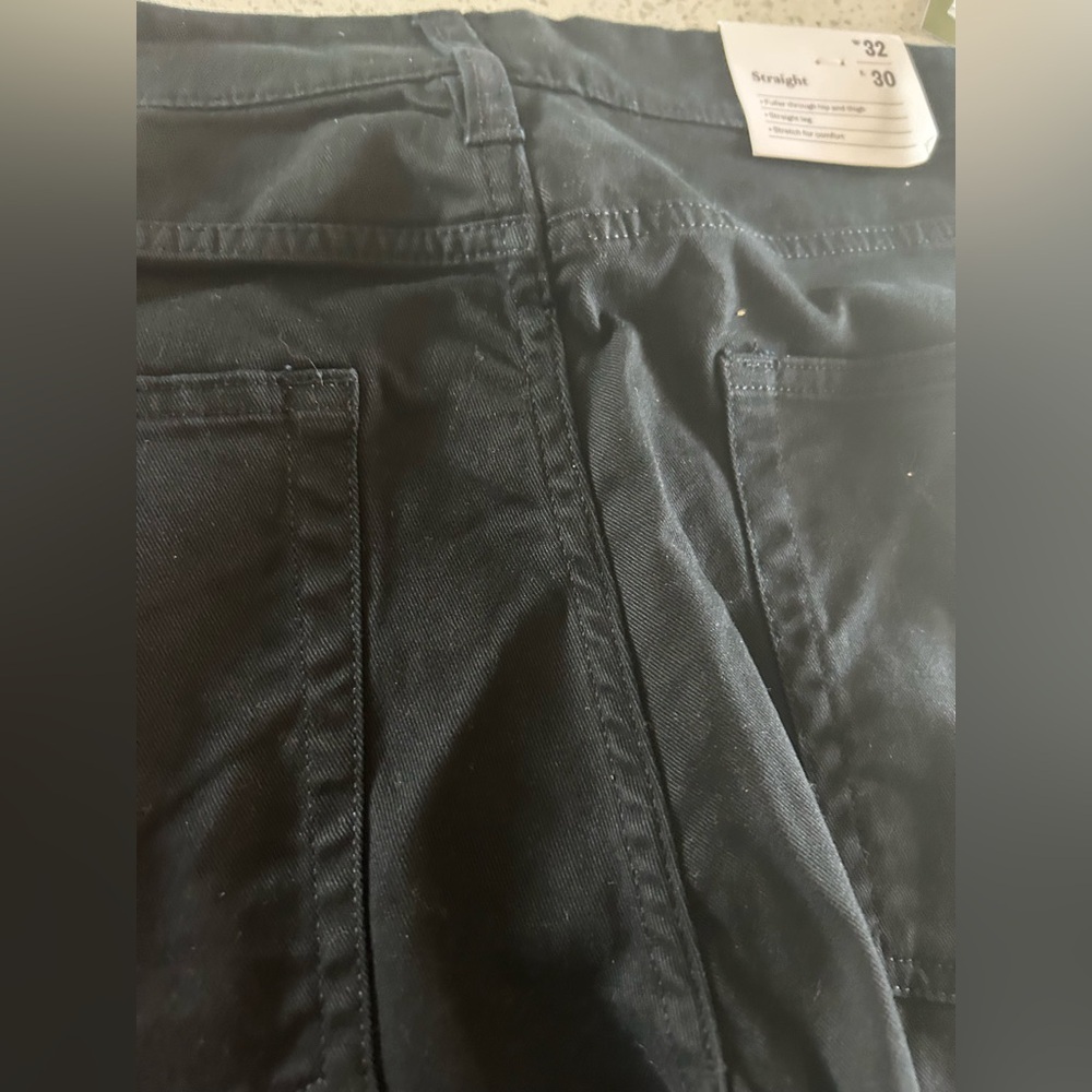 Goodfellow Men's straight leg Black Jeans 32x30 NWT - Picture 5 of 5